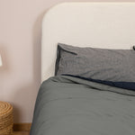 Couette sans housse bicolore