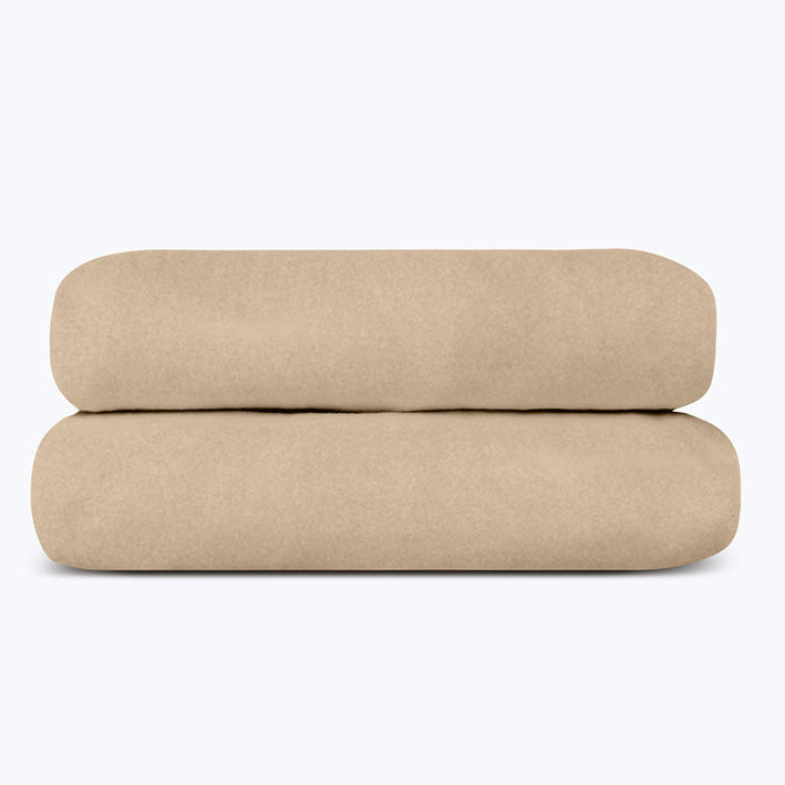 Drap plat flanelle de coton