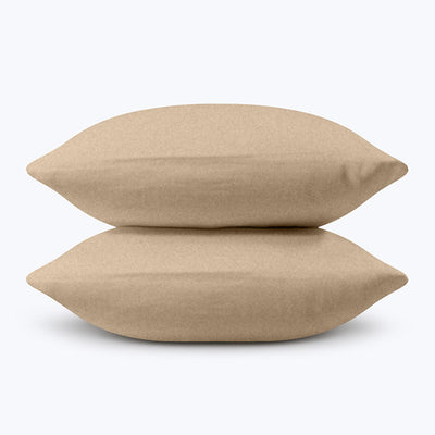 Taies d'oreiller flanelle de coton