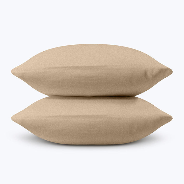 Taies d'oreiller flanelle de coton