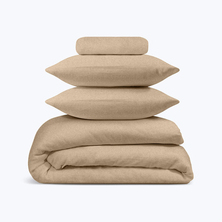 Parure de lit flanelle en coton