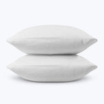 Taies d'oreiller flanelle de coton