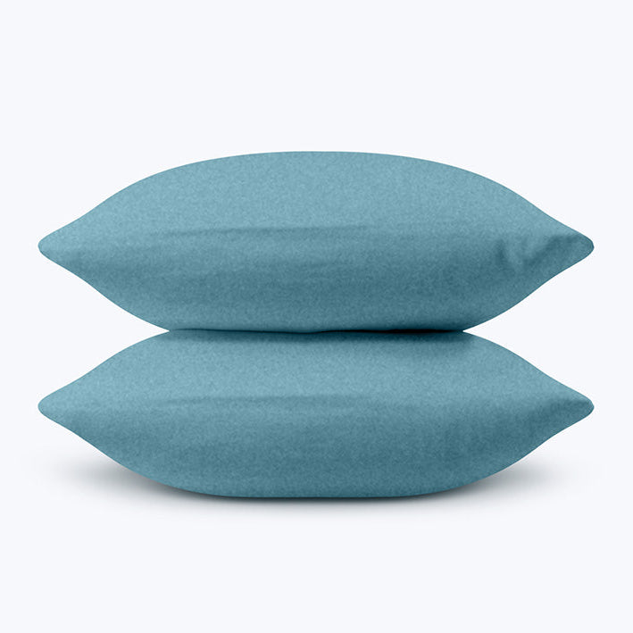 Taies d'oreiller flanelle de coton