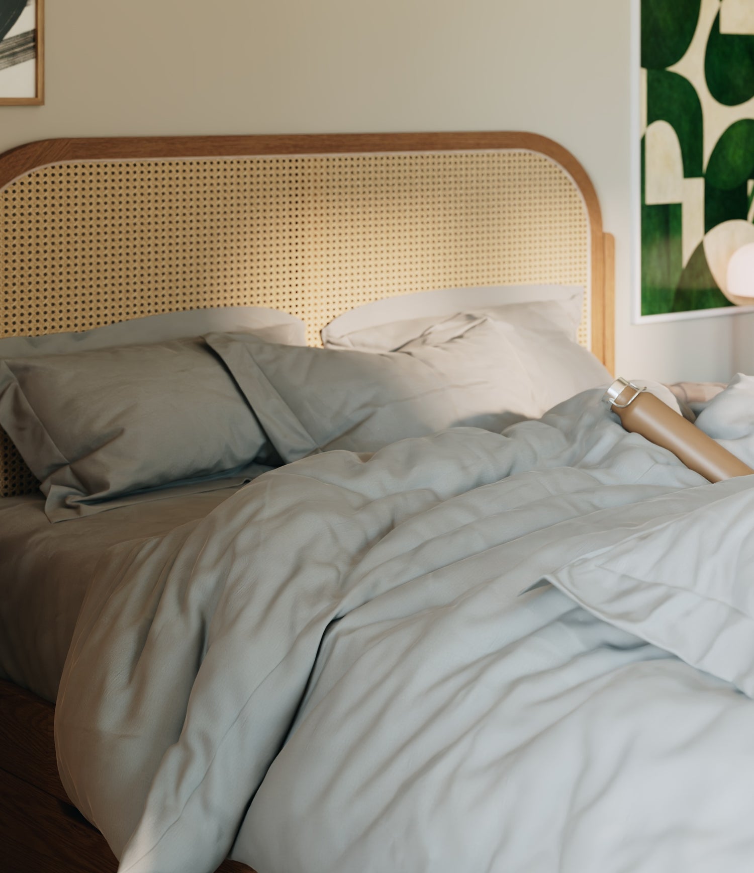 Oreiller, couette et couverture