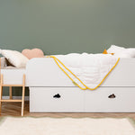 Ensemble lit surélevé Nuage et matelas