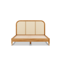 Tête de lit cannage