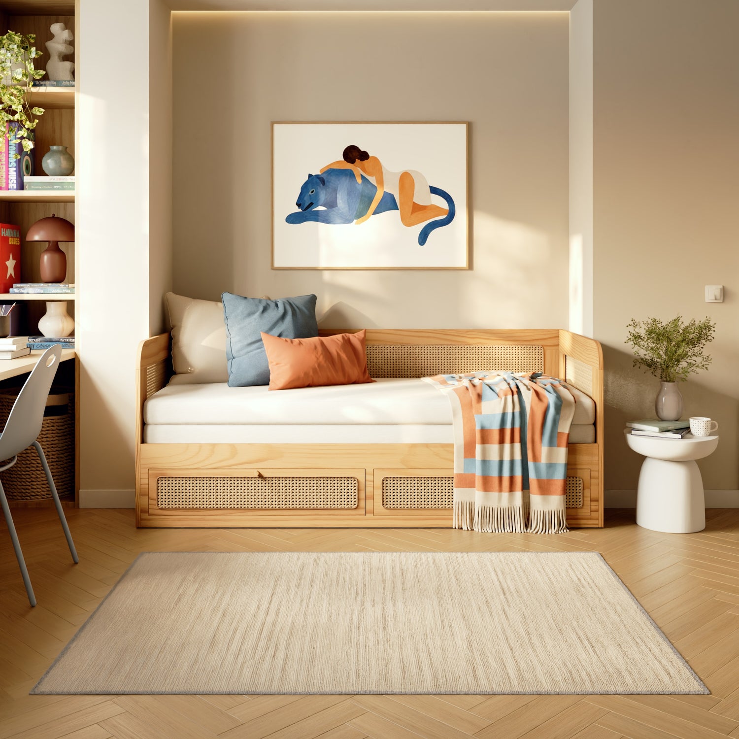 Cannage,Sans matelas