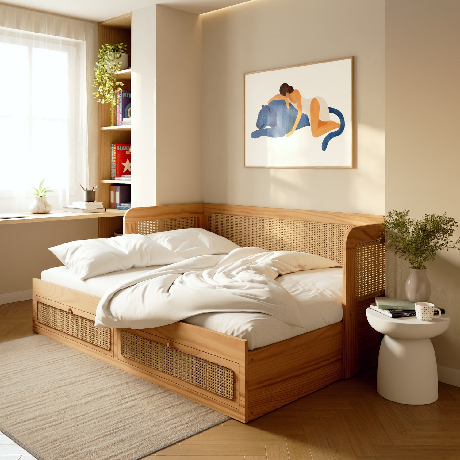 Cannage,Sans matelas