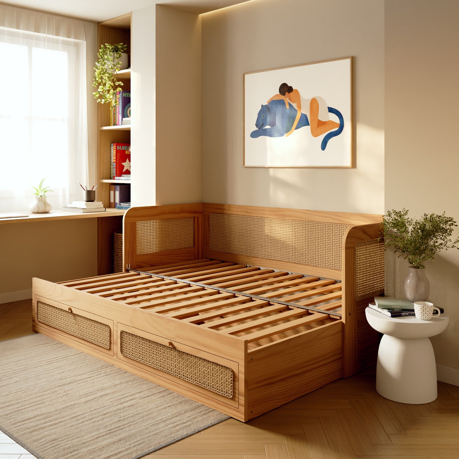 Cannage,Sans matelas