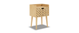 Table de chevet bois