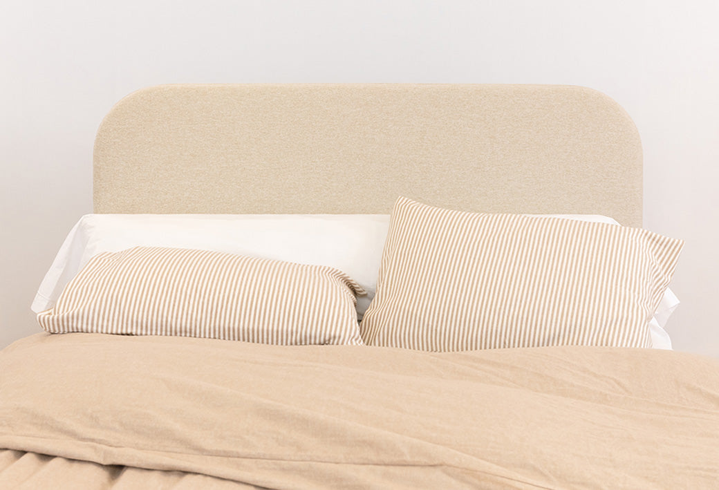 Taie traversin en percale de coton