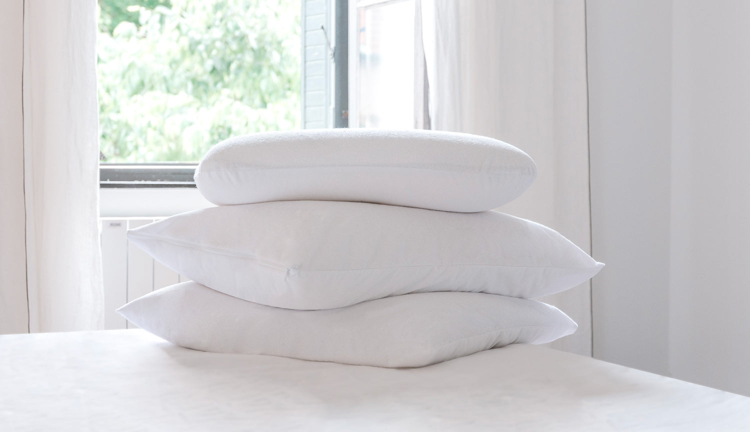 Protège oreillers imperméables