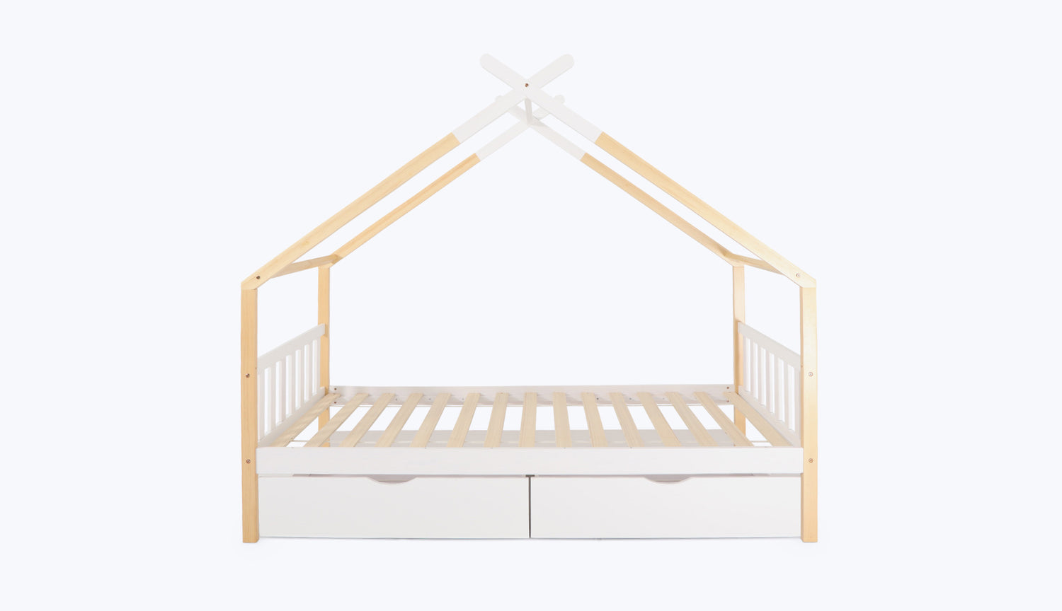 Sans barrière,2 tiroirs rangement