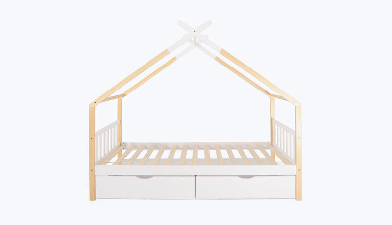 Sans barrière,2 tiroirs rangement