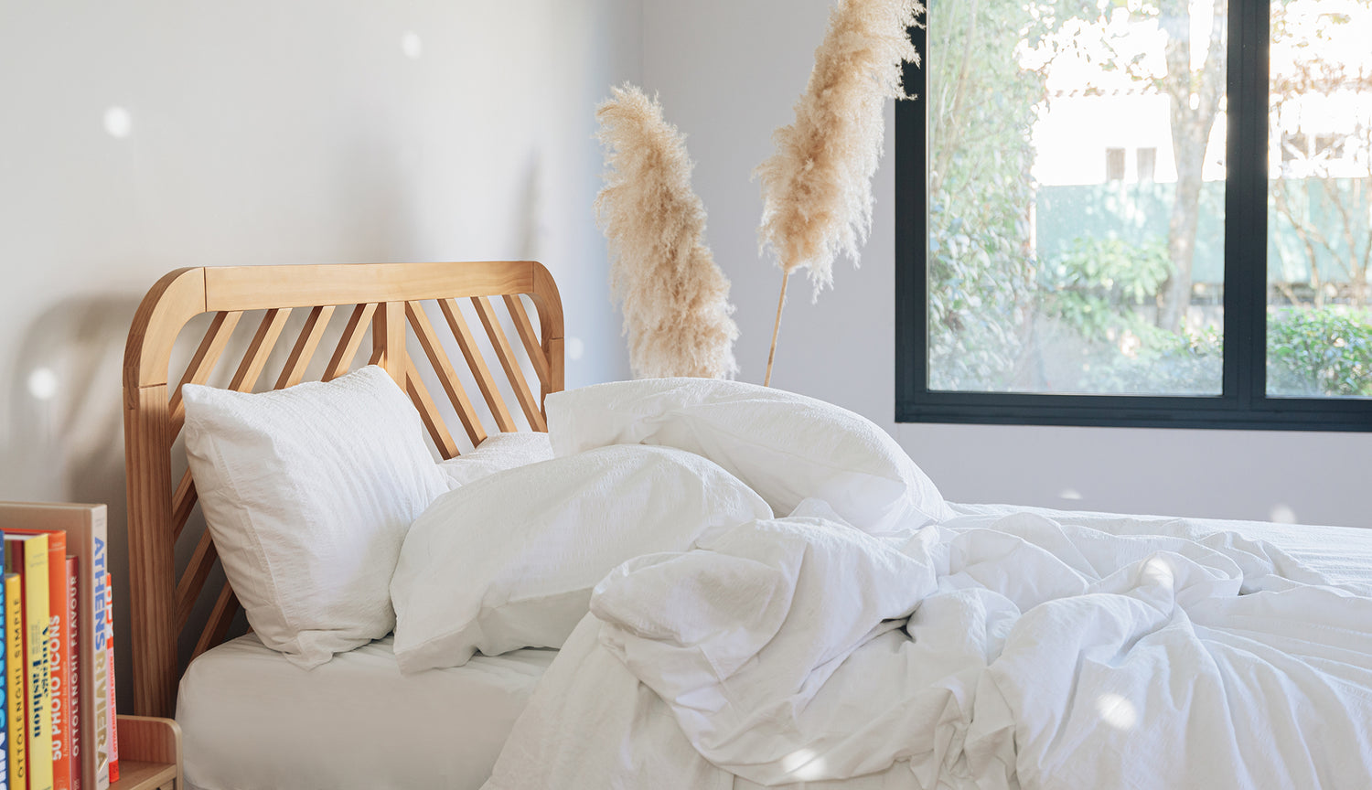 Housse de couette coton gaufré